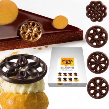 DECORAZIONI CIOCCOLATO GALARETTES ASSORTITE PZ 600